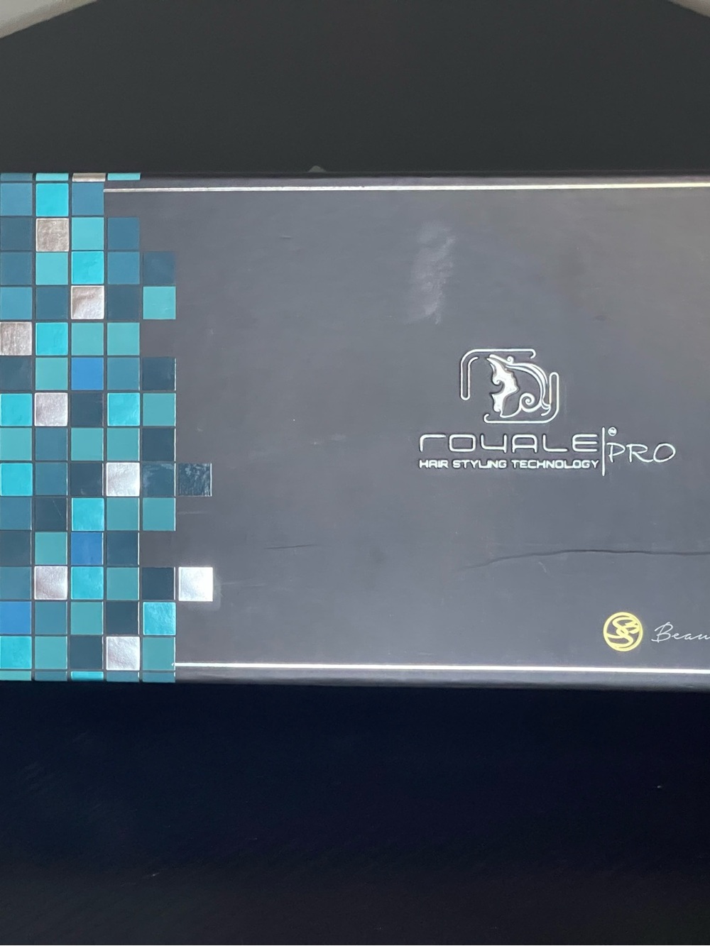 Royale Pro Hair Styling Tool - Teal & Silver Packaging